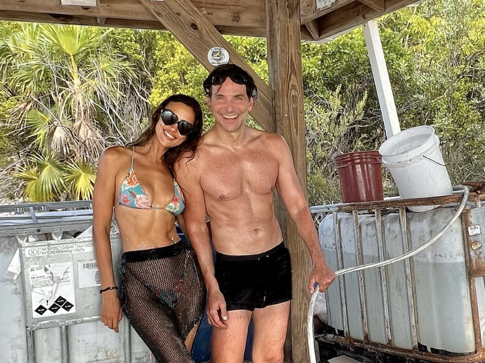 Friendly Exes Bradley Cooper and Irina Shayk Reconnect on Beach Getaway